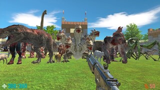 Granade Launcher VS All Units. Animal Revolt Battle Simulator