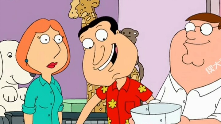 Family Guy: Adegan klasik Ah Q, giggity kamar mandi #家 Guy #anime #animation #komentar animasi #reko