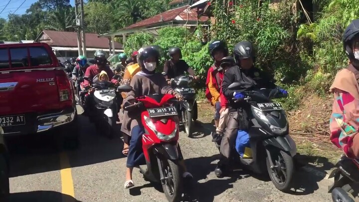 Ketemu macet Air Deras Ujung Talo Seluma