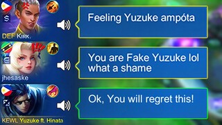 TEAM WAS SO ANGRY AT ME! 🤬 | THEY SAID I'M FAKE YUZUKE! 🤮 | UNBELIEVABLE EPIC COMEBACK! (TEAM SHOCK)