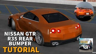 New Update | 2017 Nissan GTR R35 Rear Bumper Tutorial in Car Parking Multiplayer