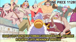 ONE PIECE 1128 - GILA! LUFFY MENDAPATKAN GUNGNIR, TOMBAK LEGENDARIS NIKA! KEKUATAN LUFFY MENINGKAT!