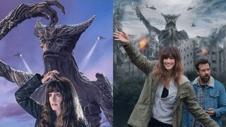 Giant Monster Appears And Imitates All This Woman Moves