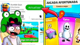 STUMBLE GUYS 0.41 YA ESTA DISPONIBLE! NUEVAS SKINS Y NUEVO MAPA LA MEJOR ACTUALIZACION 🐸 SIMBA JUEGA