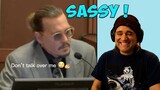 FUNNY MOMENTS ? - Sassy Johnny Depp at Trial with Amber Heard Reaction