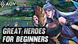 AOV : YUE GAMEPLAY | GOOD FOR BEGINNERS - ARENA OF VALOR