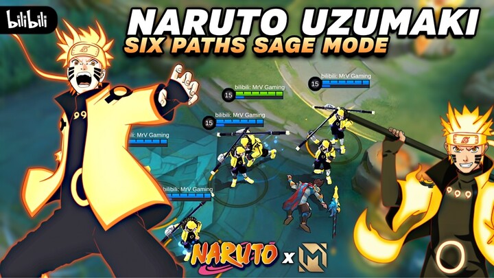 NARUTO UZUMAKI in Mobile Legends ๐ฒ MLBB x NARUTO