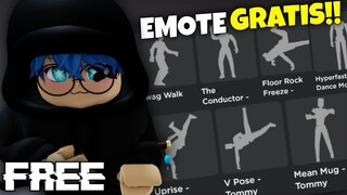 BURUAN AMBIL! 8 EMOTE GRATIS YANG ADA DI EVENT EVENT ROBLOX DAPETIN SEKARANG!!