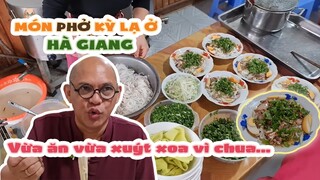 Color Man ăn thử món PHỞ lạ, vừa ăn vừa xuýt xoa vì có vị chua ...! | Color Man Food