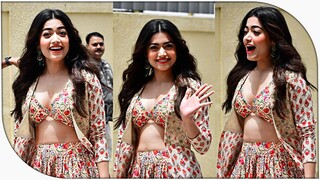 Rashmika Mandanna Looks Pretty During Trailer Launch of The Goodbye Movie