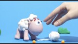 Baby Sheep Stop motion cartoon for kids - BabyClay animals