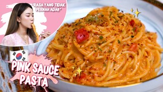 BIKIN KOREAN PASTA PINK SAUCE! RASANYA ENAK BANGET!