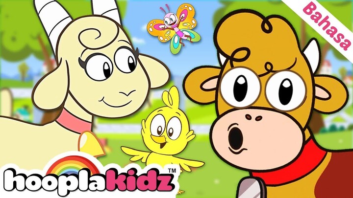 Suara Hewan Untuk Bayi | Suara Bayi Hewan | Lagu Anak Anak | HooplaKidz Bahasa Indonesia
