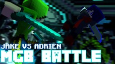 Adrien vs Jake - Minecraft Fight Animation | MGB Battle