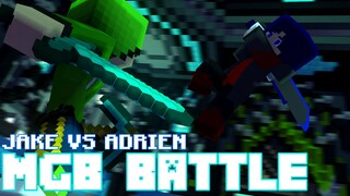 Adrien vs Jake - Minecraft Fight Animation | MGB Battle