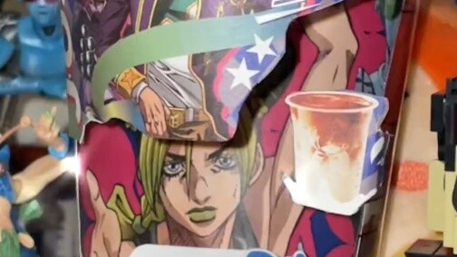 #การผจญภัยสุดมหัศจรรย์ของโจโจ้ #jojo #กาแฟลัคกิ้น ลัคกิ้น ทำอุปกรณ์ต่อพ่วงดีๆ และเรียนหัตถกรรมได้ใช่