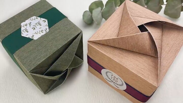 Gift Packaging | Gift Box Packaging Tutorial - Packaging Gift Design (Cube)