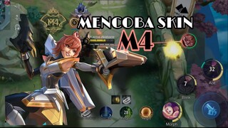 MENCOBA SKIN M4 VS AI BARU BELAJAR JUGA HERONYA