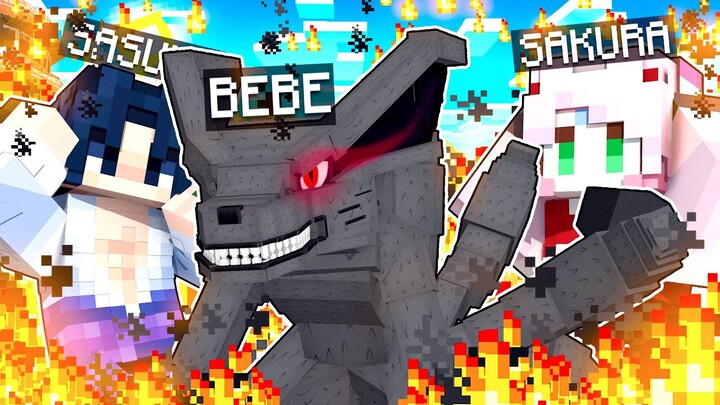 Who's Your Family? O FILHO DO SASUKE E DA SAKURA VIROU KURAMA MALIGNA no MINECRAFT!