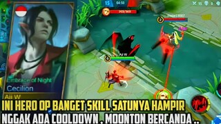 New hero cecilion mobile legends