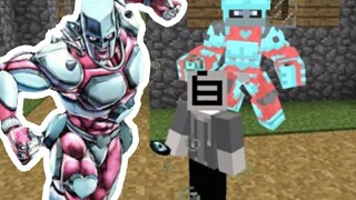 Minecraft JoJo's Bizarre Adventure New Stand Crazy Diamond!!!