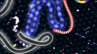 small vs big slither io #6#