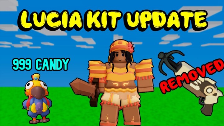 Roblox Bedwars Lucia Update!!!