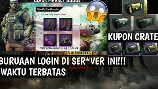 BURUAAN EVENT TERBARU.. BLACK MARK*T PUBG MOBILE||PROMO TERBARU - PUBG MOBILE