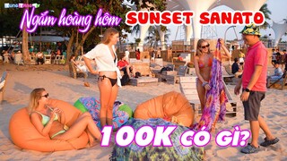 DU LỊCH PHÚ QUỐC | Ngắm Hoàng Hôn lãng mạn như trời Tây tại SUNSET SANATO Beach Club