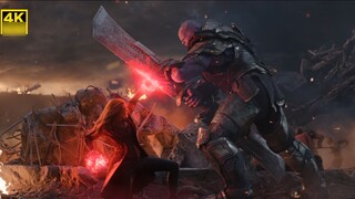 [4K] Thanos VS Three Masters - Fortunately, Thanos came early, in a few years, the latter two will b