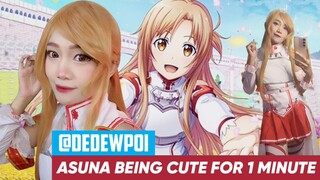 ASUNA BEING CUTE FOR 1 MINUTE 💓