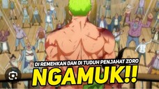 INI DIA YANG TERJADI JIKA PARA KROCO MACAM2 DENGAN ZORO SANG RAJA NERAKA!! ONE PIECE TERBARU