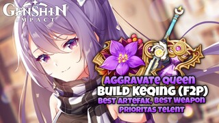 BUILD F2P KEQING!! || GENSHIN IMPACT || BUILD KARAKTERNYA GENSHIN IMPACT || Keqing Build