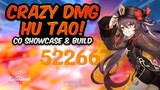 END GAME C0 HU TAO DESTROYING BOSSES IN ONE HIT! Full Showcase & Build | Genshin Impact