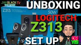 LOGITECH Z313 | UNBOXING | SET UP