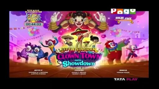 #little singham #clowntown mein  showdown #new big picture #part 1