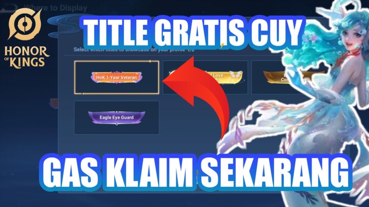 EVENT TERSEMBUNYI GAS KLAIM TITLE GRATIS SEKARANG!!