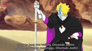 Momoshiki kembali mengambil alih tubuh Boruto - Boruto Two Blue Vortex 592