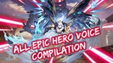 ALL EPIC HERO VOICE COMPILATION | Mobile Legends: Adventure