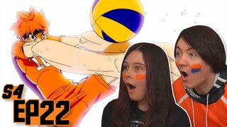 THE PERFECT RECEIVE | Haikyuu!! Season 4 Episode 22 Reaction & Review!