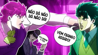 A CASA CAIU, DIO! (JOJO PARÓDIA REDUBLAGEM)