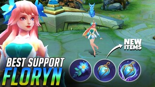 3 NEW ITEMS ONLY FLORYN CAN USE | NEW SUPPORT HERO FLORYN GAMEPLAY