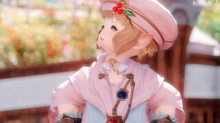 [FF14GMV] Lala Fat's Cardinal Sakura ❤ Kamu bahkan bisa cos Sakura di ff14? tangkap kamu tangkap aku (OP1)