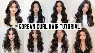 KOREAN CURL HAIR TUTORIAL | Basic Curling Iron Technique to unlock the Secret of Kpop & Kdrama stars