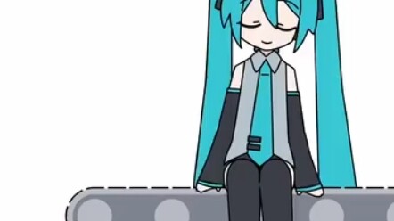 miku miku oo ee oo，但是发色逐渐变白