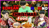 [REACT] Koreans try Philippines Christmas food #77 (ENG SUB)