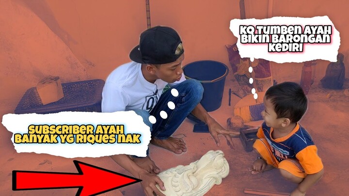 PERTAMA KALI AJI PRATAMA BIKIN BARONGAN KEDIRI, KARENA RIQUES PARA SUBSCRIBER