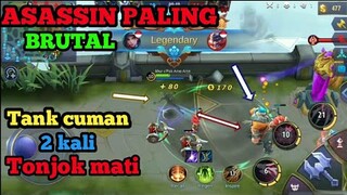 NATALIA ASSASIN PALING BRUTAL DAN PALING DI TAKUITI DI LATE GAME || MOBILE LEGEND