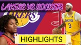 Los Angeles Lakers vs Houston Rockets Full Game Highlights