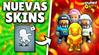 😱 NUEVAS SKINS de STUMBLE GUYS x NFL